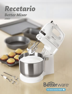 Recetario BETTERWARE: Better Mixer 23651
